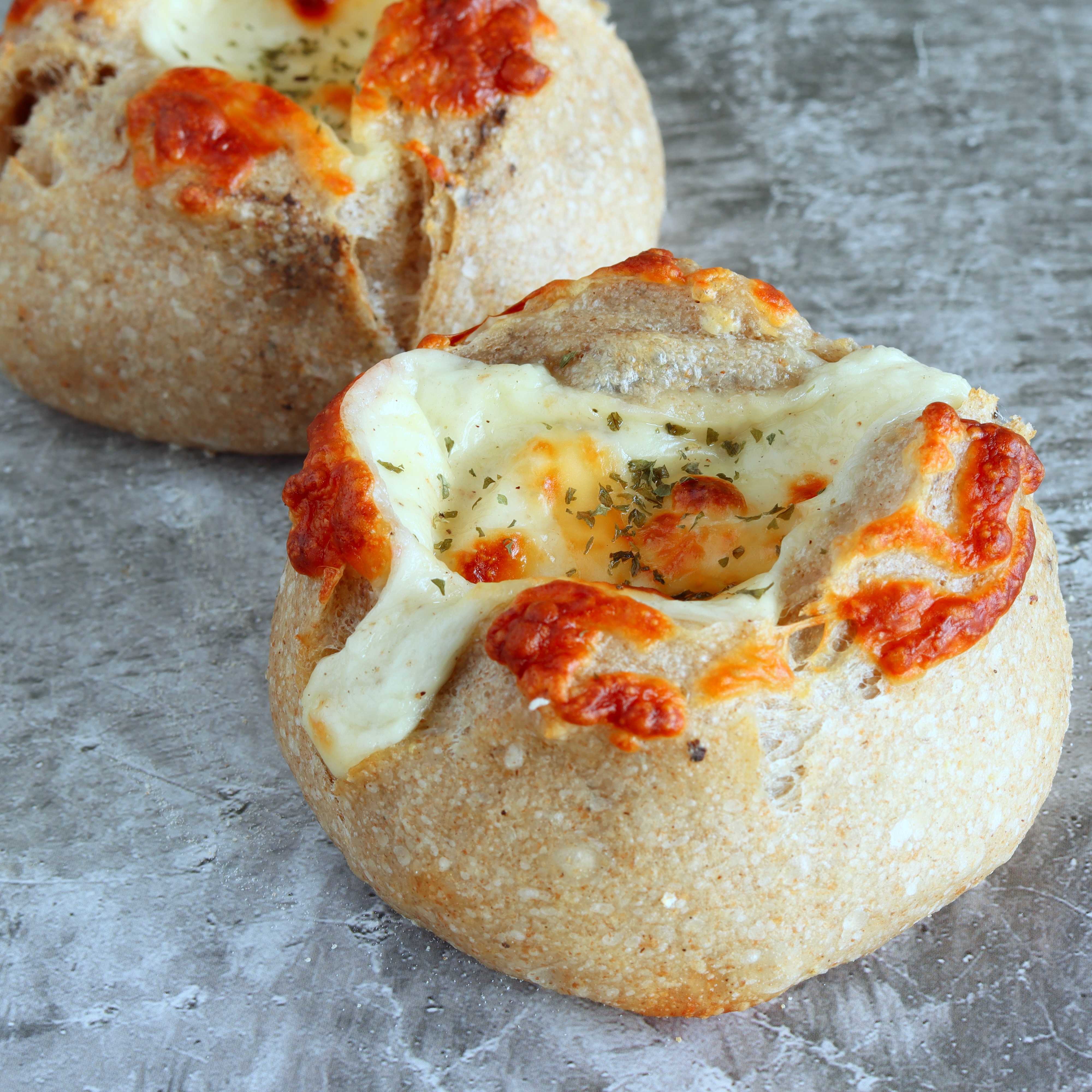 Our savory sourdough bread filled with creamy béchamel. Perfect for chilly, sunny days in Toronto. Pair with coffee or black tea for cozy vibes.